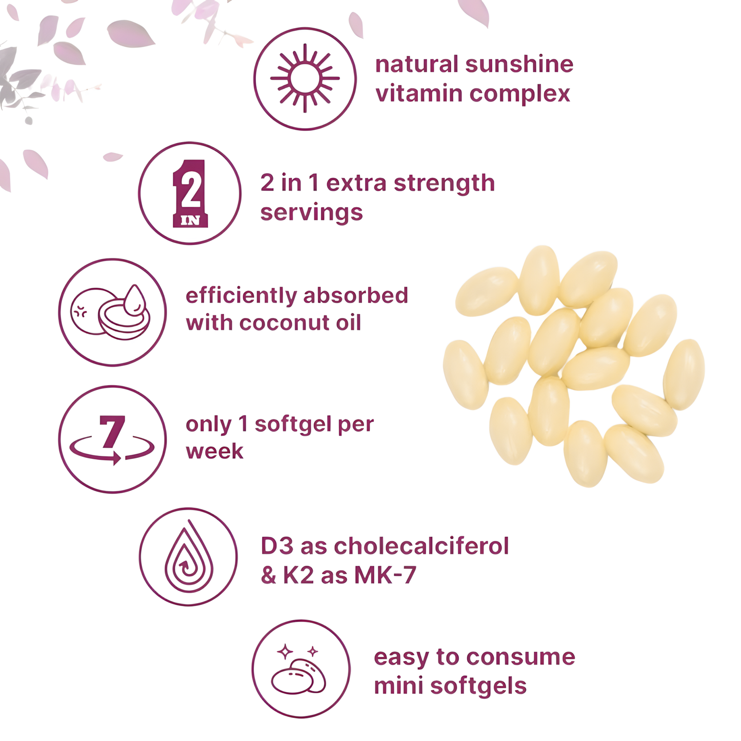 Symple Vitamin D3 K2
