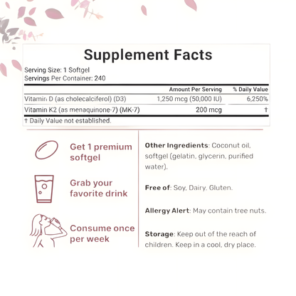 Symple Vitamin D3 K2